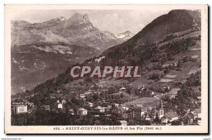 CPA Saint Gervais les Bains et le Fiz