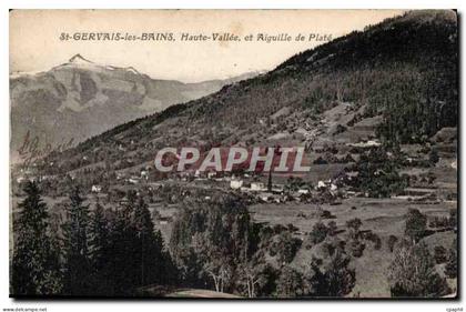 CPA Saint Gervais les Bains Haute Vallee et aiguille du Plate