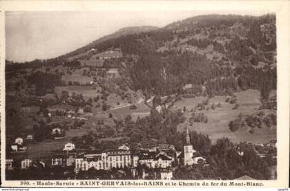 Saint Gervais les Bains CPA Chemin de fer du Mont Blanc