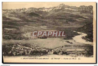 Saint Gervais les Bains CPA Le Fayet Vallee de l'arve