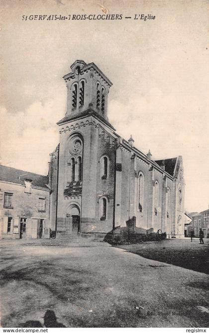 86-SAINT GERVAIS LES TROIS CLOCHERS-N°T1089-G/0349