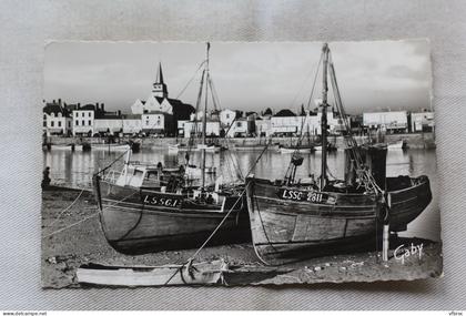 AC279/3, Cpsm 1962, Saint Gilles Croix de Vie, le port, Vendée 85