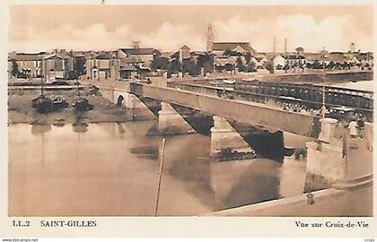 CPA Saint-Gilles vue sur Croix-de-Vie
