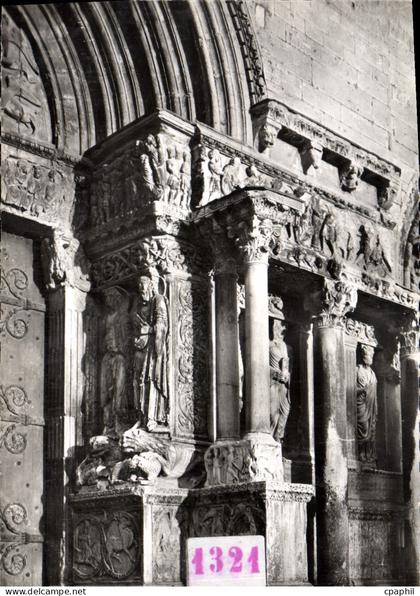 CPM Saint Gilles Bas Reliefs De I'Eglise Abbatiale