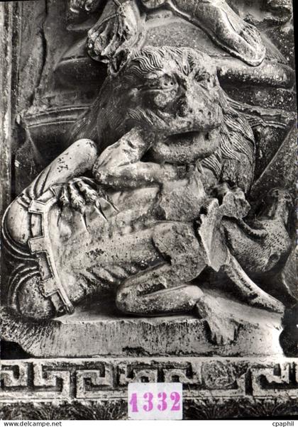 CPM Saint Gilles Bas Reliefs Du Porche Central