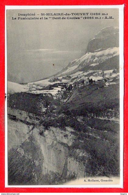 38 - SAINT HILAIRE du TOUVET --  Le Funiculaire