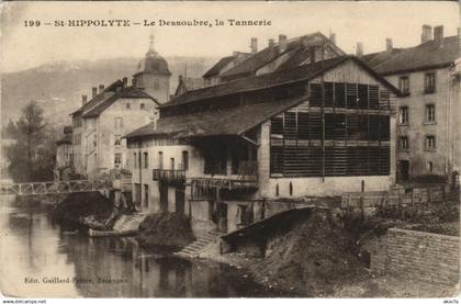 CPA SAINT-HIPPOLYTE Le Dessoubre - La Tannerie (1114897)