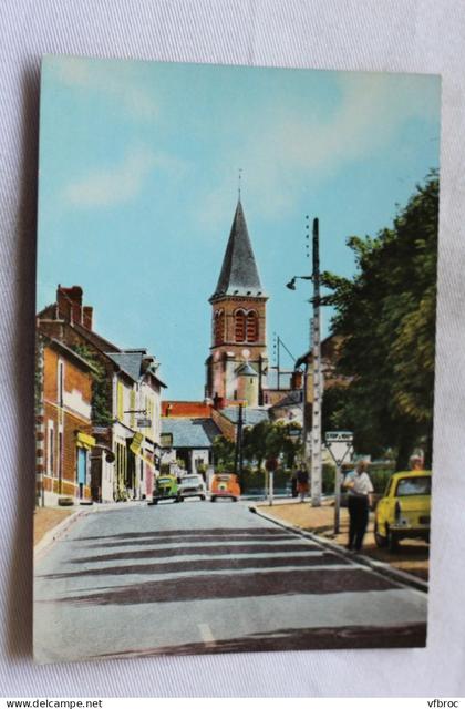 Cpm, Saint Honoré les Bains, avenue Jean Mermoz, Nièvre 58