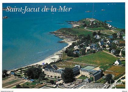 22 - Saint Jacut de la Mer - Vue générale de l'abbaye - Vue aérienne - CPM - Voir Scans Recto-Verso