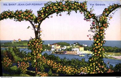 CPA Saint Jean Cap Ferrat Vue Generale