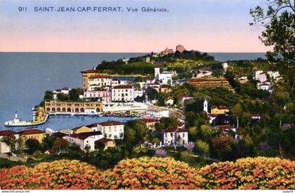CPA SAINT-JEAN-CAP-FERRAT vue générale