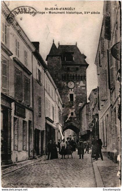 CPA  Carte Postale France  Saint-Jean-d'Angély La Grosse Horloge  VM106308