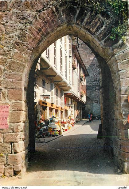 CPM Saint Jean Pied de Port Porte de l'Eglise