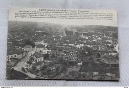 Saint Julien du Sault, vue générale, Yonne 89