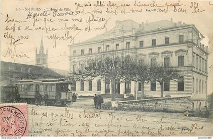SAINT JULIEN en GENEVOIS- l'hotel de ville