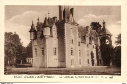 Saint Julien sur l'ars CPA Le chateau Facaces Sud et Est