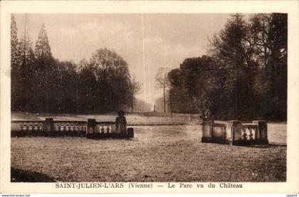 Saint Julien sur l'ars CPA Le parc vu du chateau