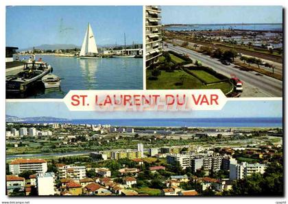 CPM Saint Laurent du Var Le port Vue generale