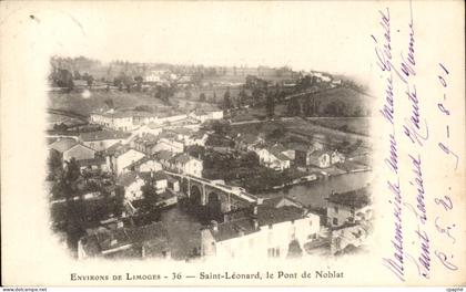 CPA Environs de Limoges Saint Leonard le Pont de Noblat