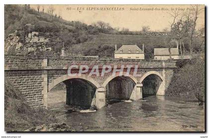 CPA Les Alpes Mancelles Saint Leonard des Bois le Vieux Pont