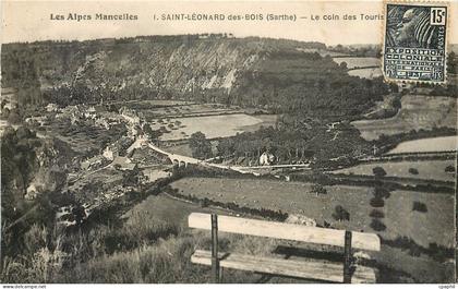 CPA Les Alpes Mancelles Saint Leonard des Bois Sarthe Le coin des Touristique