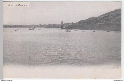 (9417) AK Saint-Servan, Saint-Malo, am Meer, vor 1945