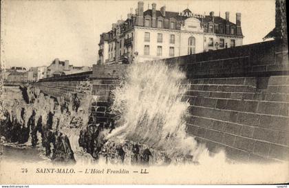 CPA Saint Malo L'Hotel Franklin
