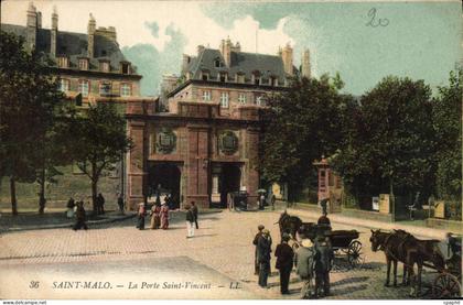 CPA Saint Malo La Porte Saint Vincent