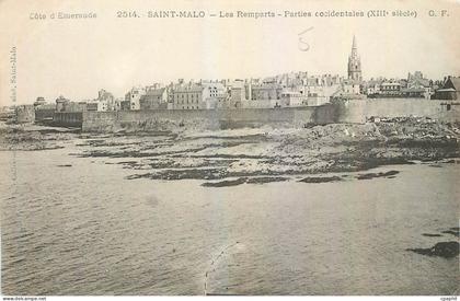 CPA Saint Malo Les Remparts