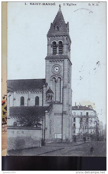 SAINT MANDE EGLISE