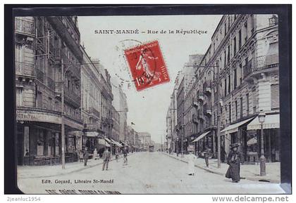 SAINT MANDE  REPUBLIQUE