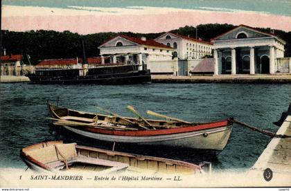 CPA Saint Mandrier Entree de l'hopital Maritime