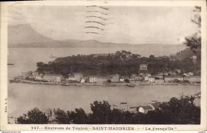CPA Saint Mandrier Toulon La Presquile