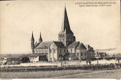 CPA Saint Martin de Boscherville Eglise Saint Georges XIII siecle