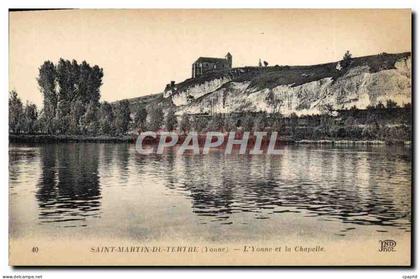 CPA Saint Martin du Tertre Yonne L'Yonne et la Chapelle