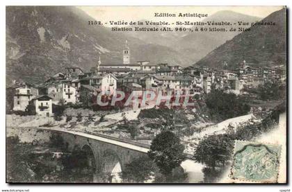 Vallee de la Vesubie CPA Saint Martin Vesubie Vue generale