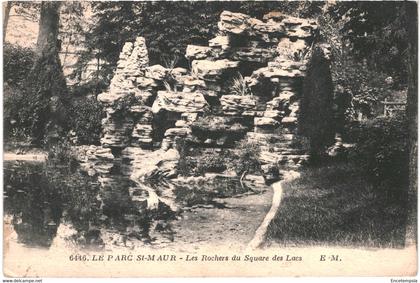 CPA-Carte Postale France  Saint-Maur-des-Fossés Parc St Maur Rochers du square des Lacs  VM55937