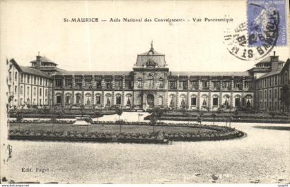 CPA Saint Maurice Asile National des Convalescents Vue Panoramique