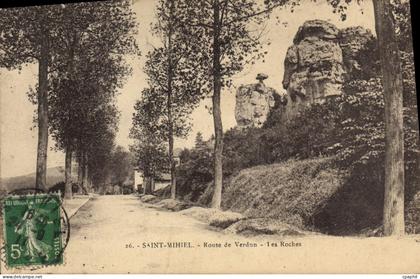 CPA Saint Mihiel Route De Verdun