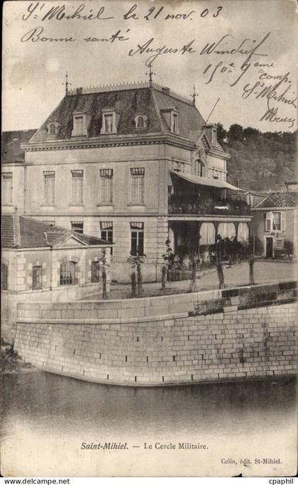 Saint Mihiel - 1903 - Le Cercle Militaire - CPA