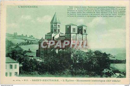 CPA Saint Nectaire L'Eglise Monument Historique