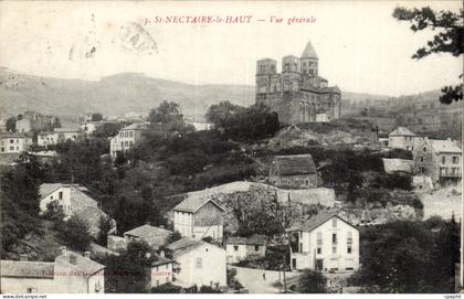 Saint Nectaire le haut CPA Vue generale