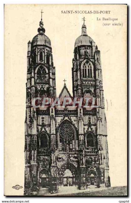 Saint Nicolas du Port CPA La basilique
