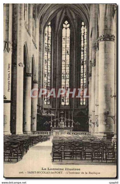 Saint Nicolas du Port - La Basilique - CPA
