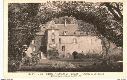 Saint Nicolas du Pelem Château du Boisboissel