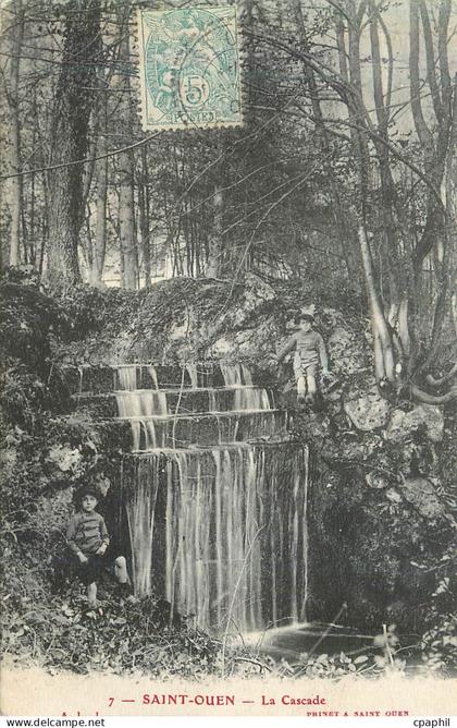 CPA Saint Ouen La Cascade