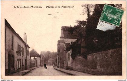 CPA  Carte Postale  France  Saint-Ouen-l'Aumône Eglise et pigeonnier   VM99220ok