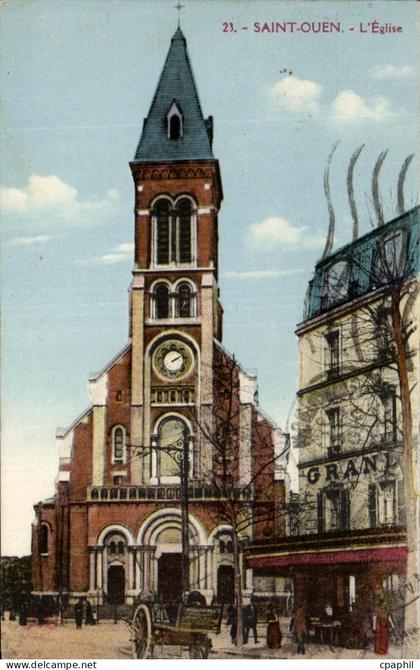 CPA Saint Ouen L'Eglise