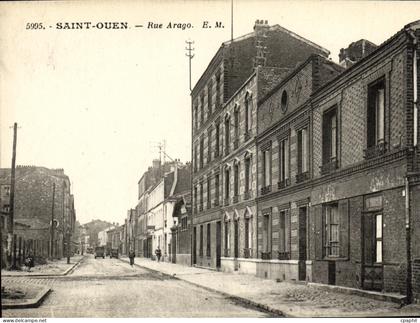 CPA Saint Ouen Rue Arago