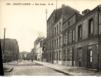 CPA Saint Ouen Rue Arago
